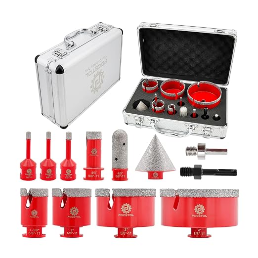 Diamond Core Drill Bit Set by FOCSTOL