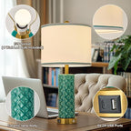 Set of 2 Table Lamp for Living Room Bedroom Farmhouse - Image 5