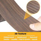 GSCIT Club Walnut Wallpaper, 2.4 inch X 100ft Self Adhesive Wood Grain Repair - Image 7