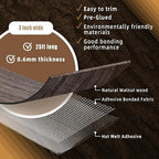 GSCIT Club Walnut Edge Banding, 3 inch x 25ft roll of Veneer Edge Banding - Image 2