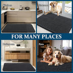 OLANLY Dog Door Mat for Muddy Paws 47x32, Absorbs Moisture and Dirt, Absorbent - Image 8