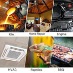 50:1 Infrared Thermometer Gun, -58°F to 2732°F Non-Contact Laser Temperature Gun - Image 6