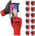 DULFINE Safety Work Gloves PU Coated by DULFINE