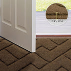 hicorfe Front Door Mat Outside Entrance, Stain and Fade Resistant, Non Slip - Image 4
