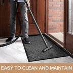 Front Door Mat Outside Entrance, Low Profile Welcome Doormat - Image 4