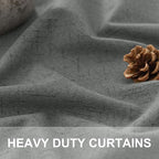 Linen Textured Black Out Blinds - Image 2