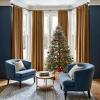 Lazzzy Velvet Blackout Curtains Thermal Insulated Room Window Drapes Super Soft - Image 5