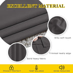 NICETOWN Grey Blackout Curtains 102 inches Long, Grommet Thermal Insulated - Image 4