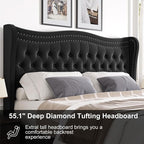 Upholstered Queen Size Bed Frame - Image 6