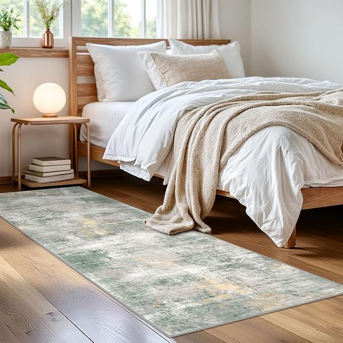 IOHOUZE Abstract Runner Rug 2x6 Ft Washable Runners - Image 8
