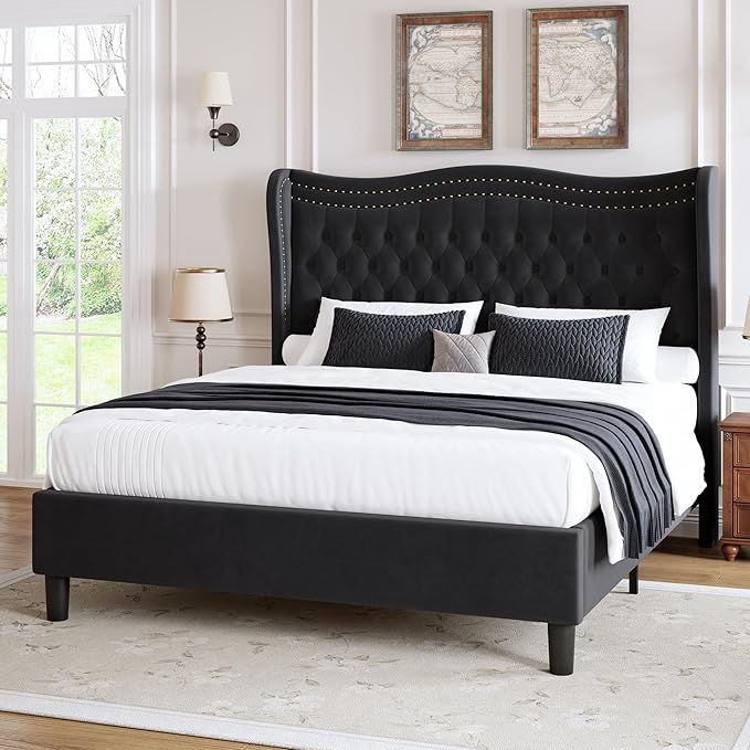 Upholstered Queen Size Bed Frame - Image 3