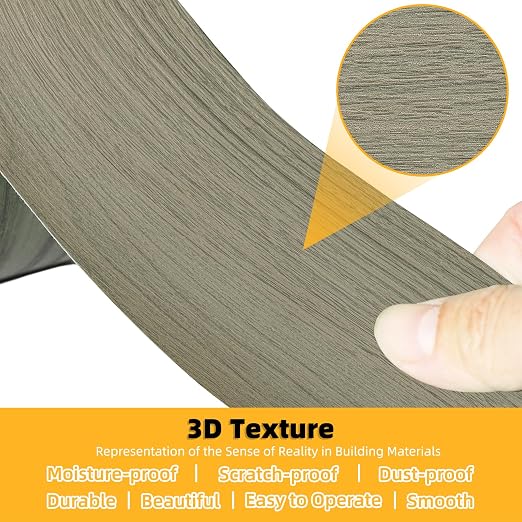 GSCIT Club Wood Grain Repair Tape, 2.4 inch X 25ft Self Adhesive Silver Walnut - Image 5
