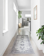 Loloi II Skye Collection SKY-02 Silver/Grey 5'-0" x 7'-6" Area Rug - Image 5