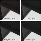 Joydeco Black Velvet Curtains 72 inch Length 2 Panels, Luxury Blackout Rod - Image 6
