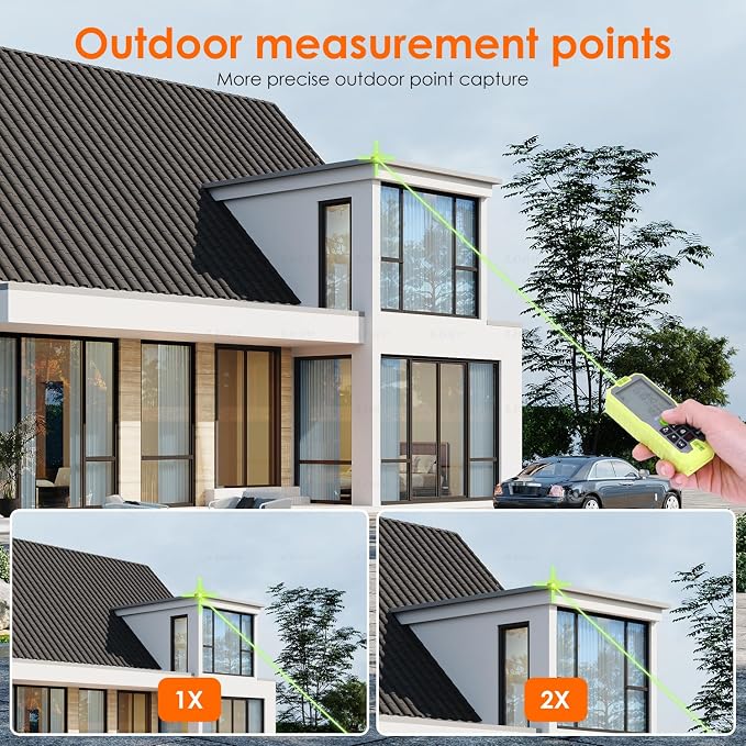 Laser Measure, 70M/229ft Digital Laser Distance Meter, ±2mm Accuracy Laser - Image 4