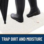 OLANLY Dog Door Mat for Muddy Paws 59x35, Absorbs Moisture and Dirt, Absorbent - Image 2