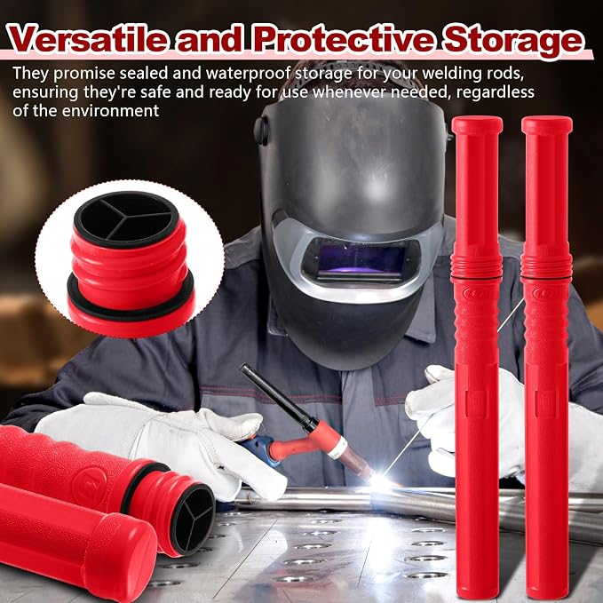 Tandefio 4 Pcs Welding Rod Storage Tube 40 Inch Tig Rod Storage Canisters - Image 6