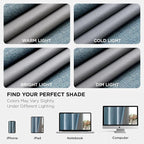 Joydeco Blackout Curtains 84 Inches Long 2 Panels Burg, Room Darkening Curtains - Image 9