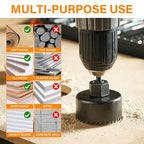 Hole Saw Set with 3/4" to 5" 19PCS Hole Saw Kit - Image 5