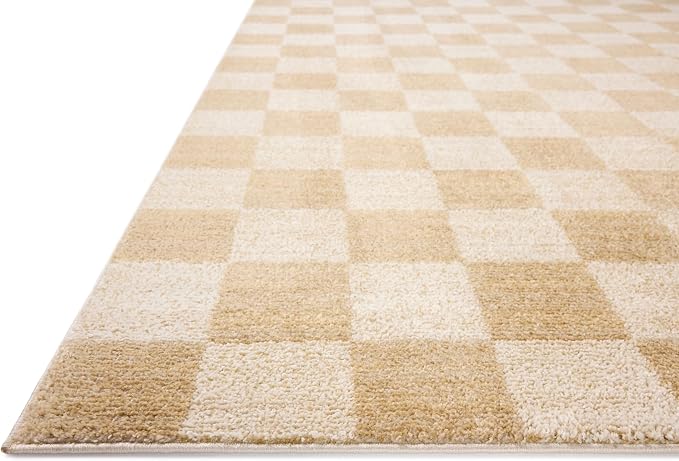 Loloi Chris Loves Julia Calvin Collection CLV-01 Wheat/Ivory 3'-6" x 5'-6" - Image 5