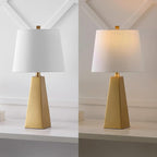 JONATHAN Y JYL1038A 20.5" Modern Glam Gold Table Lamp, Contemporary Geometric - Image 6