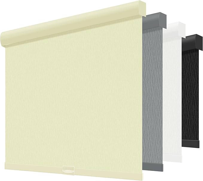 ChrisDowa Cordless Blackout Roller Shades by ChrisDowa