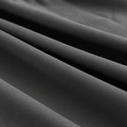 TSUTOMI Black Bed Skirt King Size Ruffled Bed Skirt - Image 4