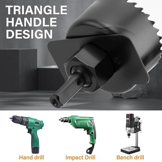 Hole Saw Set with 3/4" to 5" 19PCS Hole Saw Kit - Image 6