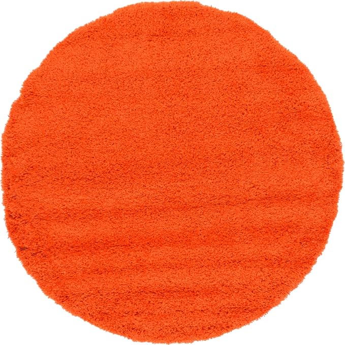 Unique Loom Solid Shag Collection Area Rug - Image 10