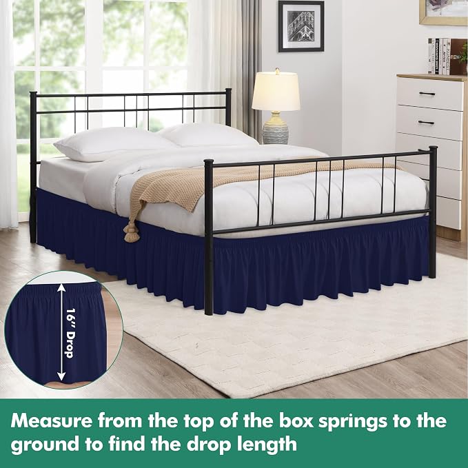 Biscaynebay Wrap Around Bed Skirts - Image 2