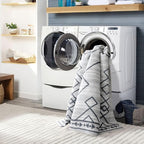 4x6 Rug, Small Area Rug for Living Room, Machine Washable Non-Slip Throw Rug - Image 9