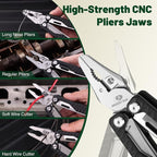 MOSSY OAK Multitool, 17-in-1 MultiTool Pliers - Image 6