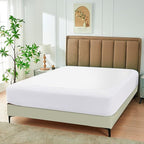 Biscaynebay Decorative Box Spring Cover Full & Full XL Size, Easy Fit Wrinkle & - Image 7