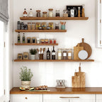 Vivelove 10 Inch Deep Floating Shelves 36 inch Long, 36 x 10 Wide Wall Shelves - Image 2