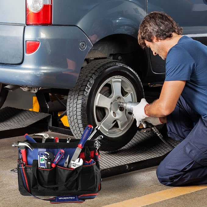 WORKPRO Tool Bag, 18 Inch Tool Bag - Image 8