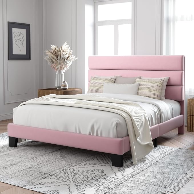 Allewie Full Size Platform Bed Frame - Image 3