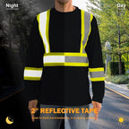 Hi Vis Safety Long Sleeve Shirts，High Visibility Class 3 T Shirts - Image 4