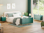 Anbuy 3 Pieces Bedroom Sets, 6 Drawer Dresser and Nightstand Sets - Image 7
