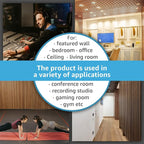 Art3d 4 Wood Slat Acoustic Panels - Image 7