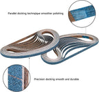 40-Piece 1/2 x 18 Inch 240 Grit Zirconia Sanding Belts, Heavy Duty Long-lasting - Image 8