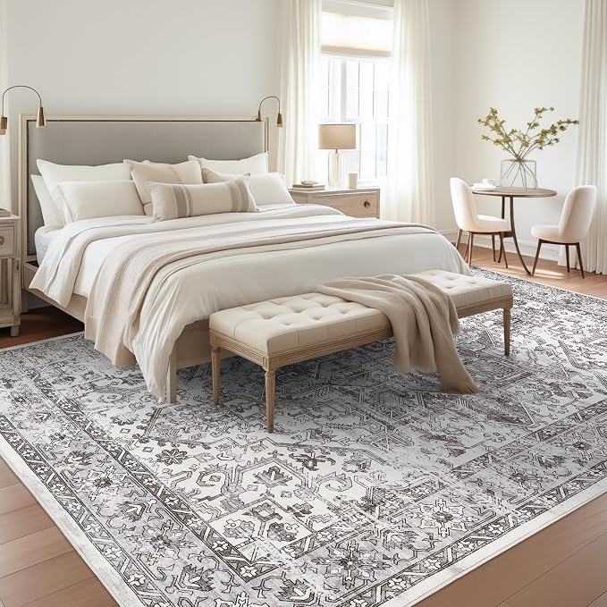 zesthome 8x10 Area Rugs for Living Room, Non-Slip Backing Washable Rugs - Image 7