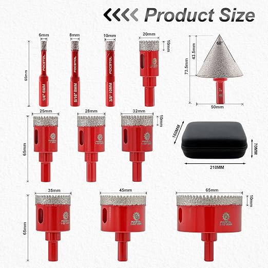 Diamond Core Drill Bit Set - Image 2