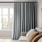 Room Divider Curtains Total Blackout Privacy Curtain Panel Room Thermal - Image 5