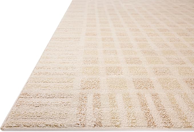 Loloi Chris Loves Julia Calvin Collection CLV-03 Bone/Natural 2'-7" x 7'-6" - Image 6