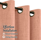 Linen Blackout Curtains 72 Inch Long - Image 5