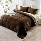 JOLLYVOGUE Twin XL Comforter Set, Ultra-Soft Bed in a Bag Twin XL Size 5 Pieces - Image 9