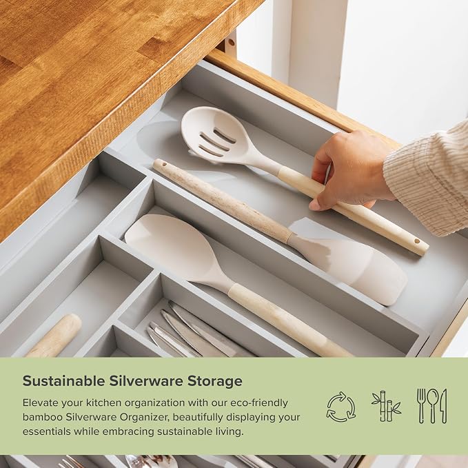 Premium Silverware, Flatware and Utensil Organizer - Image 5
