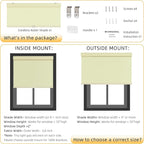 ChrisDowa Cordless Blackout Roller Shades - Image 5