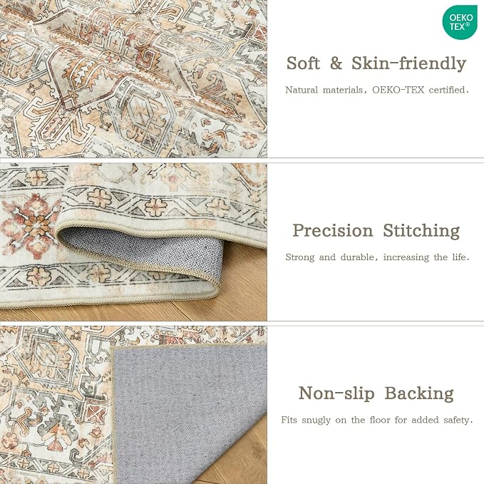 zesthome 9x12 Area Rugs-Washable Rug - Image 4