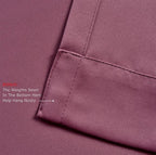 MIUCO Room Darkening Grommet Blackout Curtains - Image 5